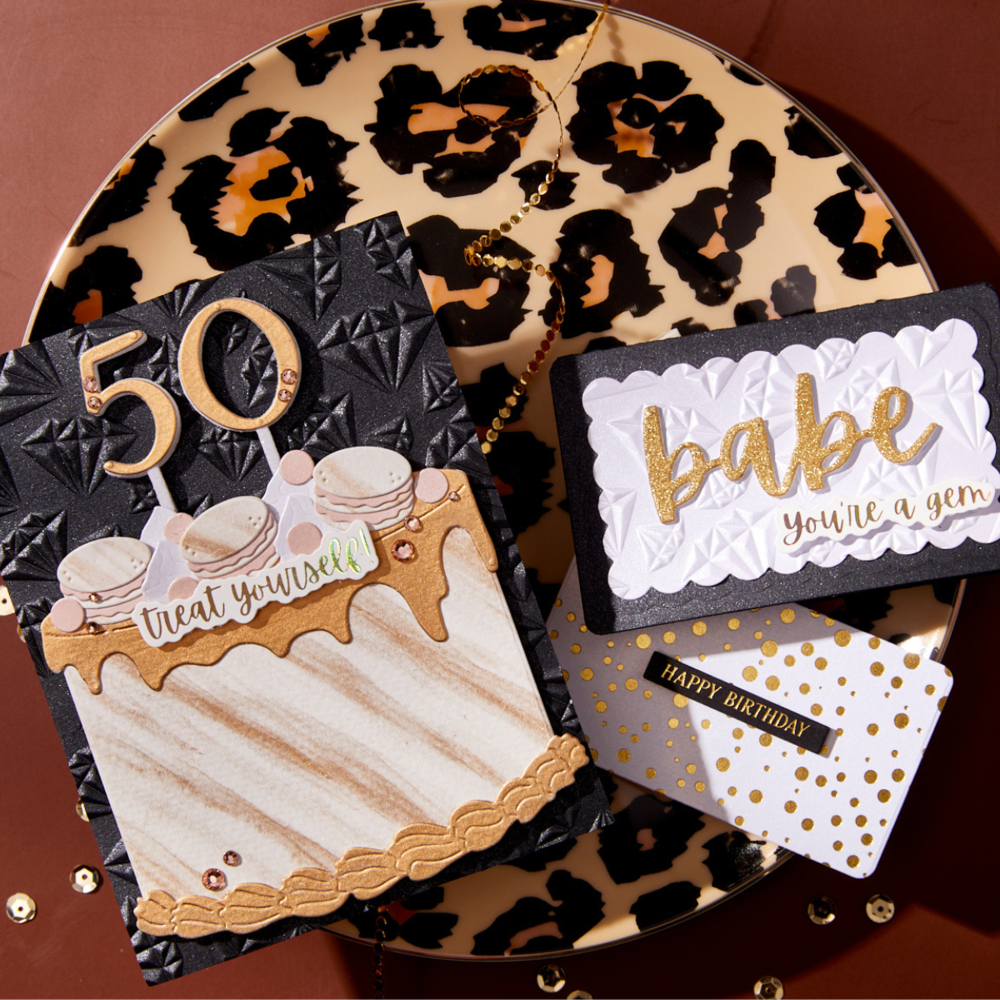 Spellbinders Fabulous Birthday Etched Dies (S5-681) Spellbinders Fabulous Birthday Etched Dies (S5-681)
