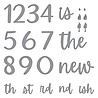 Spellbinders Classy Numbers Etched Dies (S4-1416) (DISCONTINUED) Spellbinders Classy Numbers Etched Dies (S4-1416) (DISCONTINUED)