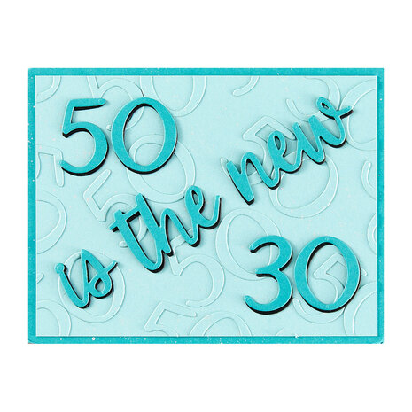 Spellbinders Classy Numbers Etched Dies (S4-1416)