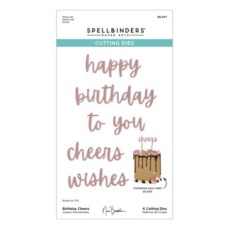 Spellbinders Bougie Birthday Celebration Die Bundle (BD-0939)