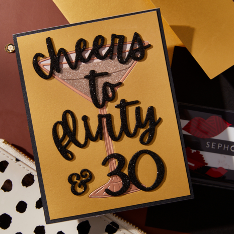 Spellbinders Birthday Cheers Etched Dies (S5-677) Spellbinders Birthday Cheers Etched Dies (S5-677)