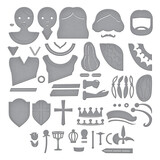 Spellbinders Reversible Royal Court Etched Dies (S7-266)