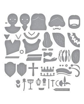 Spellbinders Reversible Royal Court Etched Dies (S7-266)