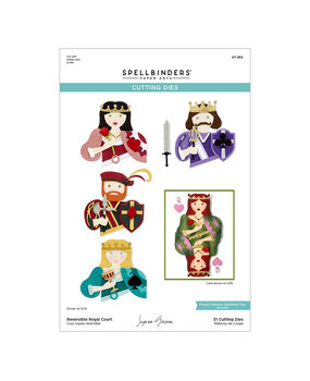 Spellbinders Reversible Royal Court Etched Dies (S7-266)