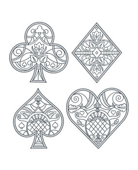 Spellbinders Enchanting Suit Facets Press Plates (BP-258) Spellbinders Enchanting Suit Facets Press Plates (BP-258)