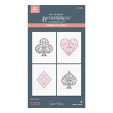 Spellbinders Enchanting Suit Facets Press Plates (BP-258)