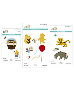 Spellbinders Say Cheese Classic Pooh Die Bundle (BD-0940)