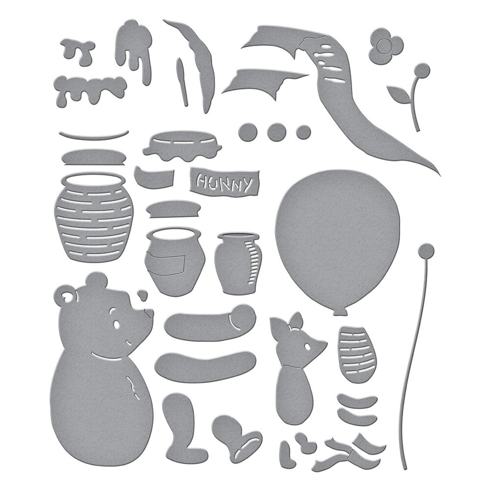 Spellbinders Pooh & Piglet Etched Dies (S5-682) Spellbinders Pooh & Piglet Etched Dies (S5-682)