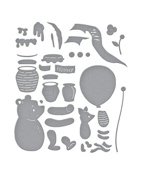Spellbinders Pooh & Piglet Etched Dies (S5-682) Spellbinders Pooh & Piglet Etched Dies (S5-682)