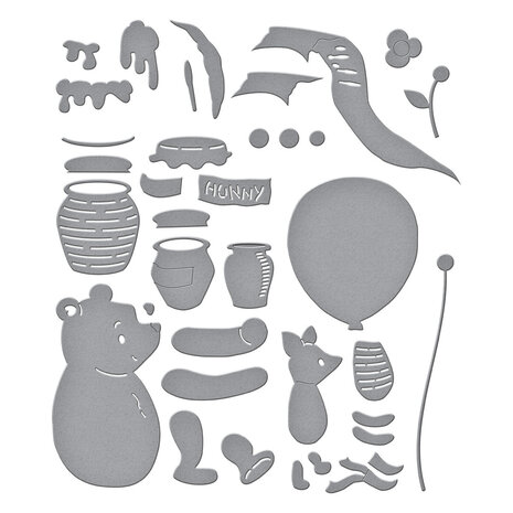 Spellbinders Pooh & Piglet Etched Dies (S5-682) Spellbinders Pooh & Piglet Etched Dies (S5-682)