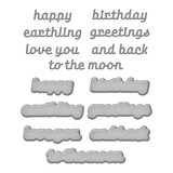 Spellbinders Space Greetings Etched Dies (S3-528)
