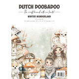 Dutch Doobadoo Collage Paper Set A4 Winter Wonderland (473.005.073)