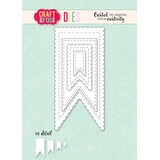 Craft & You Design Biscuit Pennants Set Dies (CW333)