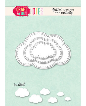 Craft & You Design Cloud Set Dies (CW332)