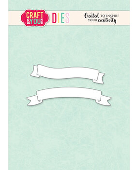 Craft & You Design Mini Banners Set Dies (CW326)