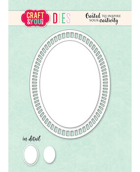 Craft & You Design Oval Doily Set Dies (CW324)