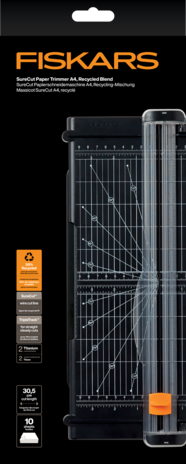 Fiskars Paper Trimmer SureCut A4 Recycled (1077984) Fiskars Paper Trimmer SureCut A4 Recycled (1077984)