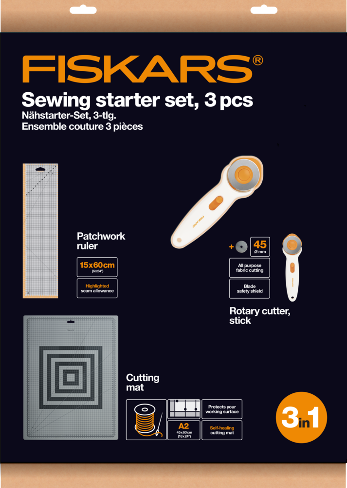 Fiskars Sewing Starter Set (3pcs) (1066046) Fiskars Sewing Starter Set (3pcs) (1066046)