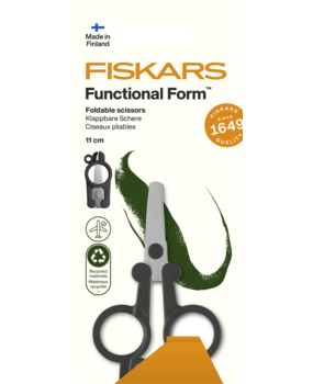 Fiskars Scissors ReNew Foldable 11cm Functional Form (1075352)