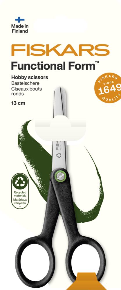 Fiskars Scissors ReNew Hobby 13cm Functional Form (1074542)