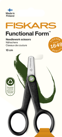 Fiskars Scissors ReNew Needlework 13cm Functional Form (1074541)