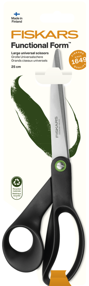 Fiskars Scissors ReNew Universal Large 25cm Functional Form (1074546) Fiskars Scissors ReNew Universal Large 25cm Functional Form (1074546)