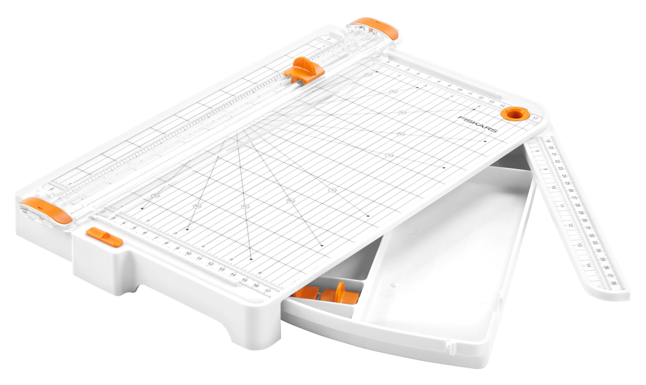 Fiskars Paper Trimmer SureCut A4 w/ Storage (1077981) Fiskars Paper Trimmer SureCut A4 w/ Storage (1077981)