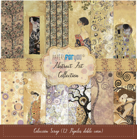 Papers For You Abstract Art Scrap Paper Pack (12pcs) (PFY-14501)