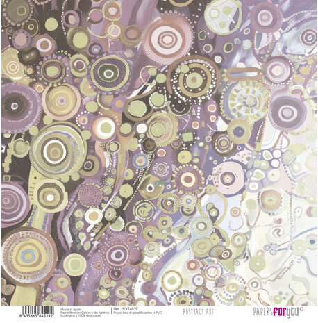 Papers For You Abstract Art Canvas Scrap Pack (8pcs) (PFY-14516) Papers For You Abstract Art Canvas Scrap Pack (8pcs) (PFY-14516)