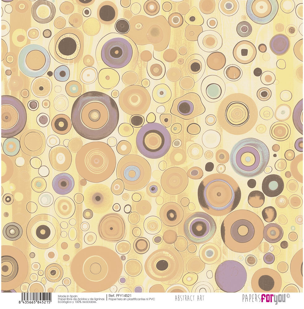 Papers For You Abstract Art Canvas Scrap Pack (8pcs) (PFY-14516) Papers For You Abstract Art Canvas Scrap Pack (8pcs) (PFY-14516)