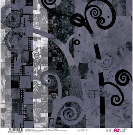Papers For You Abstract Art Canvas Scrap Pack (8pcs) (PFY-14516) Papers For You Abstract Art Canvas Scrap Pack (8pcs) (PFY-14516)