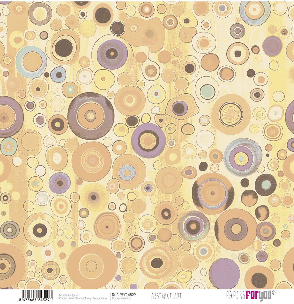 Papers For You Abstract Art Kit Vellum Paper Pack (6pcs)  (PFY-14526)