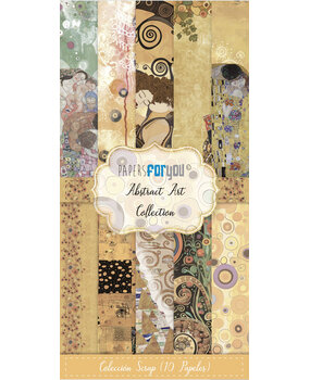 Papers For You Abstract Art Slim Scrap Paper Pack (10pcs) (PFY-14562)