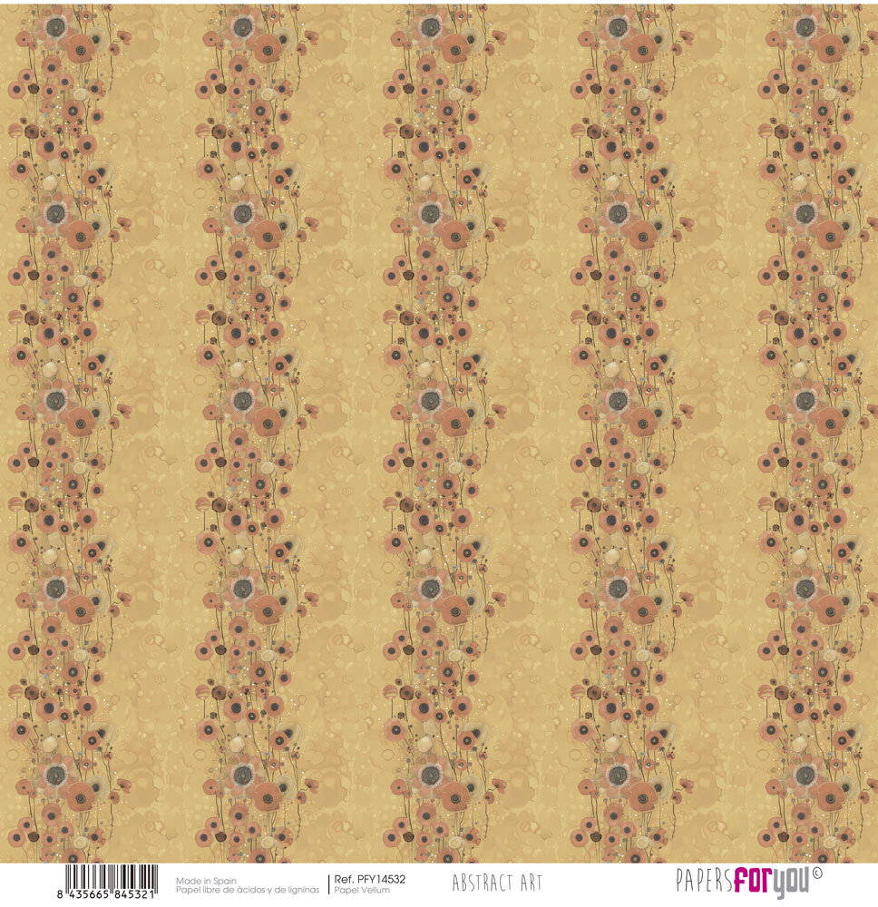 Papers For You Abstract Art Kit Vellum Paper Pack (6pcs)  (PFY-14526)