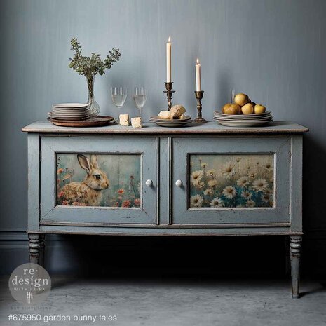 Re-Design with Prima Garden Bunny Tales A3 Decoupage Fiber Pack (675950) Re-Design with Prima Garden Bunny Tales A3 Decoupage Fiber Pack (675950)