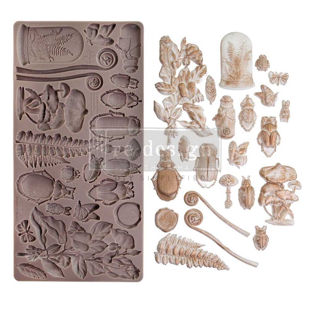 Re-Design with Prima Midnight Muses 5x10 Inch Decor Moulds (675110)