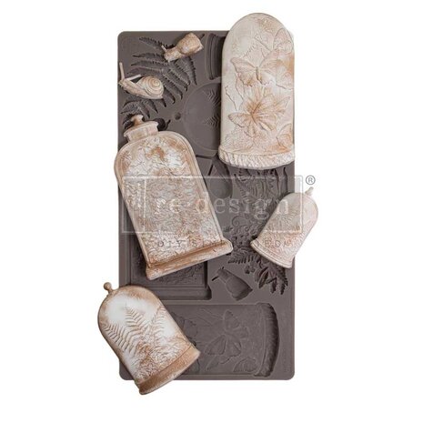 Re-Design with Prima Elder Etchings 5x10 Inch Decor Moulds (675103)