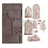Elder Etchings 5x10 Inch Decor Moulds (675103) Elder Etchings 5x10 Inch Decor Moulds (675103)