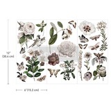 Re-Design with Prima Secret Garden 6x12 Inch Small Transfers (3pcs) (674540)