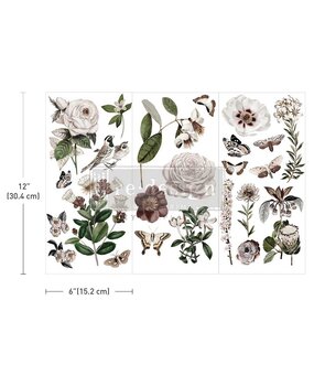 Re-Design with Prima Secret Garden 6x12 Inch Small Transfers (3pcs) (674540) Re-Design with Prima Secret Garden 6x12 Inch Small Transfers (3pcs) (674540)