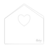 Mintay Basic House Card Base White (5pcs) (MT-BASIC-C19)