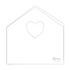 Basic House Card Base White (5pcs) (MT-BASIC-C19)