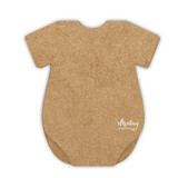 Mintay Basic Baby Onesie Card Base Kraft (5pcs) (MT-BASIC-C30)