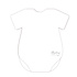 Basic Baby Onesie Card Base White (5pcs) (MT-BASIC-C29)