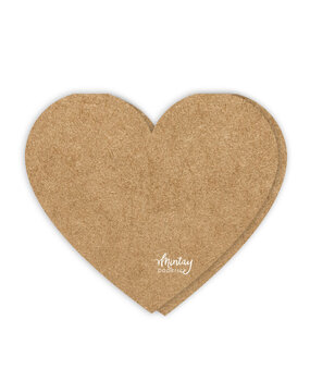 Mintay Basic Heart Card Base Kraft (5pcs) (MT-BASIC-C28)