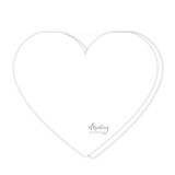 Mintay Basic Heart Card Base White (5pcs) (MT-BASIC-C27)