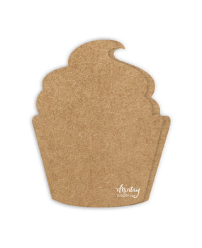Mintay Basic Cupcake Card Base Kraft (5pcs) (MT-BASIC-C26)