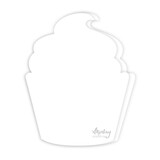 Mintay Basic Cupcake Card Base White (5pcs) (MT-BASIC-C25)