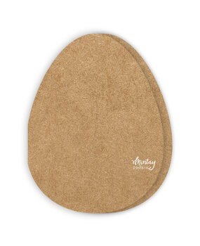 Mintay Basic Easter Egg Card Base Kraft (5pcs) (MT-BASIC-C24)