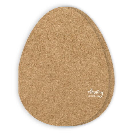 Mintay Basic Easter Egg Card Base Kraft (5pcs) (MT-BASIC-C24)
